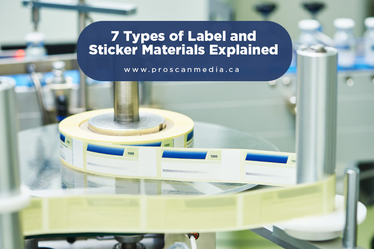 7 Types of Label and Sticker Materials Explained